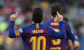 Lionel Messi đã có 6 bàn từ đá phạt hàng rào tại La Liga mùa này.