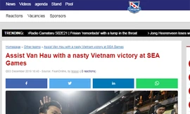 Trang Fean Online dành những lời khen ngợi cho Văn Hậu.