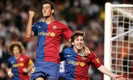 Busquets suýt gia nhập Real Madrid.