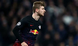 Timo Werner "thả thính" Liverpool.