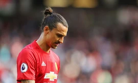 Ibrahimovic "tịt ngòi" 6 trận liên tiếp tại M.U.