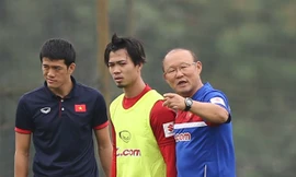 HLV Park Hang-seo tỏ rõ sự nghiêm khác với các học trò.