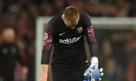 Thủ môn Marc-Andre ter Stegen không thể dự chung kết Cúp Nhà Vua vì chấn thương.