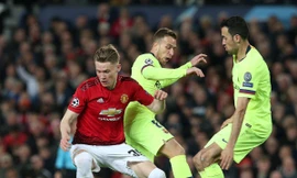 Scott McTominay đã chơi chững chạc trước Barcelona.