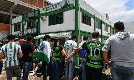 NHM Chapecoense xót thương các cầu thủ xấu số.