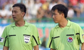 Ông Võ Minh Trí (trái) thừa kinh nghiệm điều hành giới trọng tài.