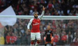 Lacazette ghi bàn ngay giây thứ 94 trong ngày ra mắt Premier League.