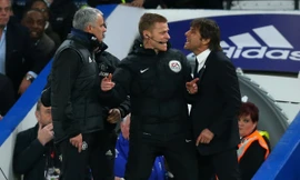 HLV Jose Mourinho và HLV Antonio Conte.