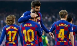 Hàng công Barcelona thường chơi tệ khi phải làm khách tại Champions League.