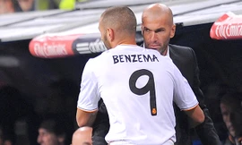 HLV Zidane lo lắng khi Benzema dính chấn thương.