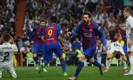 Messi tỏa sáng giúp Barcelona đánh bại Real Madrid.