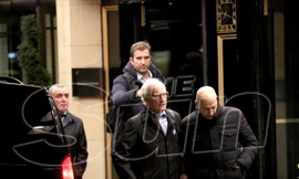 Theo thứ tự từ trái sang: Ian Ayre (Liverpool), Soriano (Man City), Buck (Chelsea), Gazidis (Arsenal).