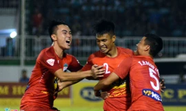 Niềm vui của các cầu thru HAGL.