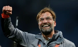 HLV Jurgen Klopp hạnh phúc với màn trình diễn của các học trò.