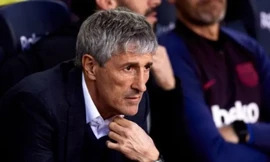 HLV Quique Setien của Barcelona.