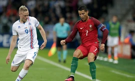 Ronaldo đã có 90 phút mờ nhạt trước Iceland.