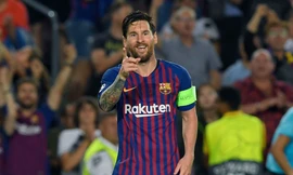 Messi đã có hat-trick thứ 8 tại Champions League.