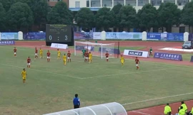 CLB Nam Định có chiến thắng bất ngờ trước Guangzhou Evergrande.