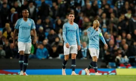 Nội bộ Man City bất hòa sau trận thua sốc Lyon.