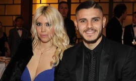 Mauro Icardi và cô vợ hơn 6 tuổi Wanda Nara.