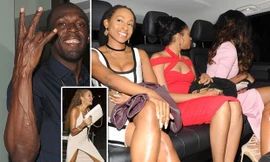 Usain Bolt mang 5 người đẹp về khách sạn “vui vẻ”.