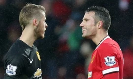 De Gea và Van Persie trên đường rời M.U.