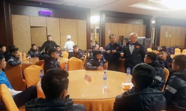 HLV Park Hang-seo ra chỉ thị đầu tiên cho các học trò.