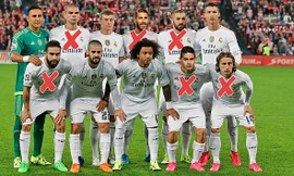 Real mất hơn nửa đội hình vì chấn thương.