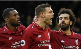James Milner (giữa) sẽ được gia hạn hợp đồng sau chung kết Champions League.