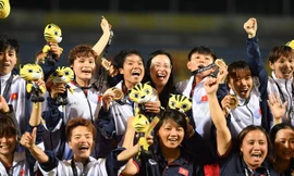 Tuyển bóng đá nữ Việt Nam giành ngôi vô địch SEA Games. Ảnh: Zing