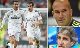 HLV Manuel Pellegrini tự tin có thể "khóa chết" Ronaldo và Bale.
