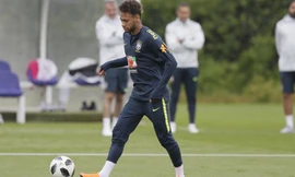 Neymar vắng mặt trong buổi tập gần nhất của ĐT Brazil.