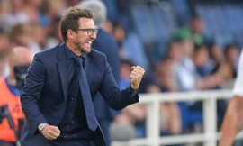 HLV Eusebio Di Francesco đã cùng AS Roma tạo nên chiến thắng khó tin.
