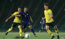 U22 Campuchia bất ngờ đánh bại U22 Malaysia 3-1.