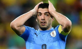 Suarez sẽ không thể cùng ĐT Uruguay tham dự trận đấu với Mexico vì chấn thương.