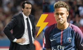 HLV Unai Emery thừa nhận "bất lực" trước Neymar.