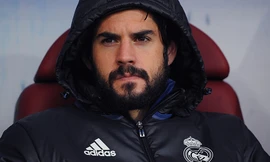 Isco không hài lòng với vai trò dự bị ở Real Madrid.
