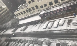 Thời tiết có tuyết rơi là bất lợi dành cho U23 Việt Nam.