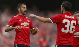 Henrikh Mkhitaryan và Matteo Darmian.