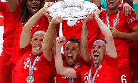 Bayern Munich chính thức vô địch Bundesliga lần thứ 29.