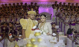 Đám cưới có 126 phù dâu