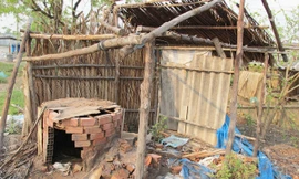 Một lò hầm than bị giải tỏa