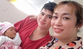 Cặp đôi chuyển giới cưới gấp: 'Em ơi, anh đẻ rồi!'