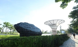 Cận cảnh công viên 'trăm tỷ' hoàn thành 2 năm chưa thể đưa vào sử dụng