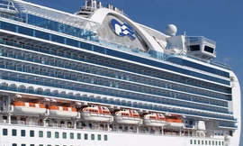 Hình ảnh con tàu Ruby Princess