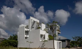 Thú vị ngôi nhà có thiết kế như các khối hộp lồng ghép