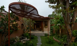 Cách thiết kế nhà vườn đan xen đầy ấn tượng