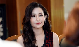 Cận cảnh nhan sắc ngoài đời thật của Hoa hậu Đại dương Ngân Anh