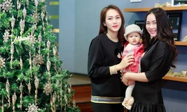 Phan Như Thảo lộ vóc dáng mũm mĩm sau gần 1 năm sinh con gái