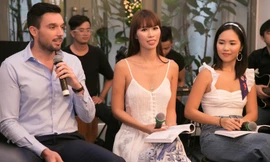 Ông xã ngoại quốc sốt sắng giúp Hà Anh ra mắt sách